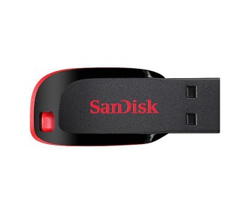 SanDisk SDCZ50-032G-B35 32GB Cruzer Blade USB 2.0 Flash Drive - Black & Red in UAE