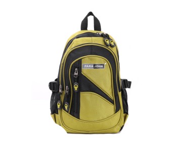 Para John PJSB6005A20 20-inch Nylon School Bag, Green in KSA