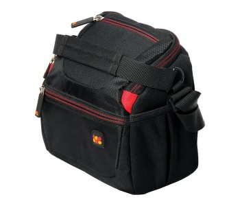Promate Handypak1-S Trendy SLR And DSLR Shoulder Camera Bag, Black in KSA