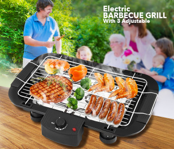 Cyber CYBG-2275 Electric Barbecue Grill 3 Height Adjustable Grill 2000 W in UAE