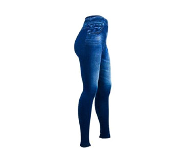 Hot Shaper Skin-fit Leggings For Women Caresse Jeans Free Size- Blue in KSA