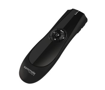 Promate Vpointer-2 2.4GHz Professional Wireless Presenter With Laser Pointer, Black in KSA