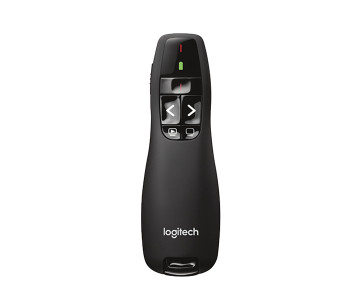 Logitech 910-001356 R400 Laser Presenter Wireless Remote - Black in UAE