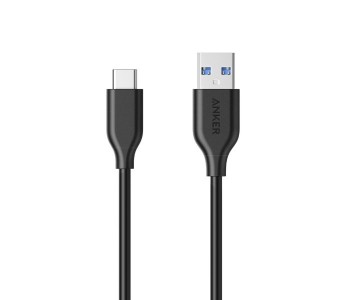 Anker A8163 Powerline Type C Cable 3ft Black in KSA