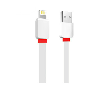 Express Delivery - iends IN-CA8648 Flat Lightning USB Cable - White - ID 25697