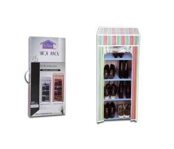 Express Delivery - In-house SR-8601 4 Layer Shoe Rack Assorted - ID 21959
