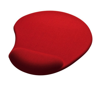 Express Delivery - Trands TR-1323 Soft Gel Mouse Pad with Wrist Cushion - Red - ID 27809