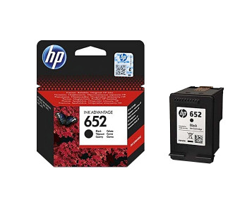 Express Delivery - HP 652 Original Ink Advantage Cartridge - Black (F6V25AE) - ID 27947