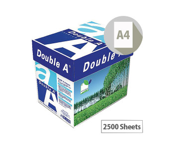 Express Delivery - Double A 80 gsm A4 Copier Paper - 1 x 5 Ream, White - ID 32246