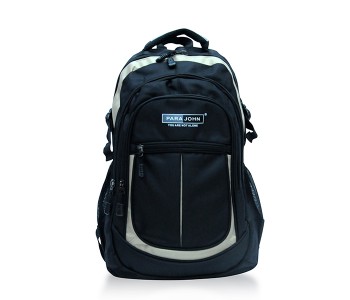 Para John PJSB6006A22 22-inch School Bag - Black in KSA