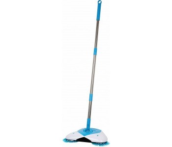 Hurricane Spin Broom Brush Cleraning Tool 23038 White And Blue in OMAN
