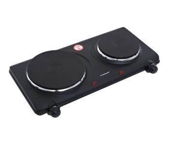 Express Delivery - Olsenmark OMHP2034 Electric Double Hot Plate - Black - ID 815