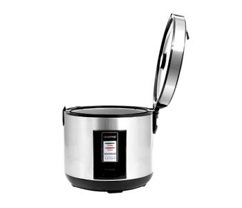 Express Delivery - Geepas GRC4330 1.8 Litre Stainless Steel Rice Cooker with Non-stick Innerpot  - ID 782