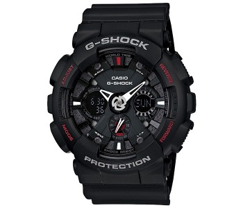Casio G Shock GA-120-1ADR Mens Analog And Digital Watch Black in UAE
