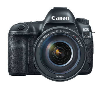 Canon EOS 5D Mark IV 30.4 MP DSLR Camera With 24-105mm F/4L II Lens - Black in UAE
