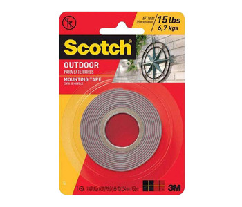 Scotch Outdoor Mounting Tape - Grey in KSA