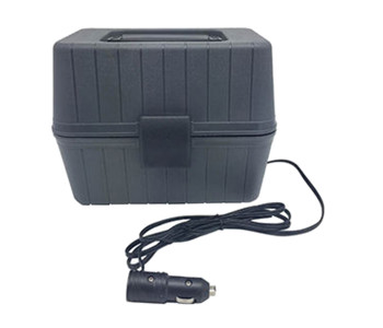 12V Portable Car Use Lunch Box Heater - 1.5 Litre, Black in KSA