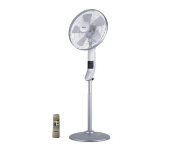 Geepas GF9466 16-inch Multcolor LED Display Stand Fan With Remote in UAE
