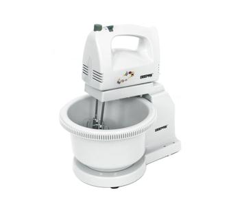 Express Delivery - Geepas GHB2002 Hand Mixer with Stand and Rotating Bowl - ID 677