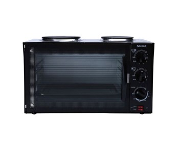 Nushi NS-3100 28 Litre Oven With Hotplate - 3100 Watts in UAE