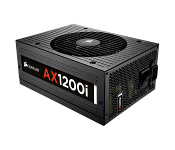Corsair CP-9020008-UK AX1200i Digital ATX 1200 Watt 80 Plus Platinum Certified Fully Modular PSU - Black in OMAN
