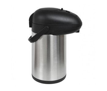 Royalford RF8336 3 Litre Double Wall Stainless Steel Airpot Flask - Silver in KSA