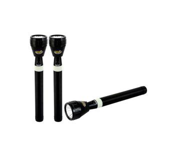 Express Delivery - Geepas GFL4658 Torch 3-iN-1 Family Pack Rechargeable LED Flashlight - 280mm - ID 600