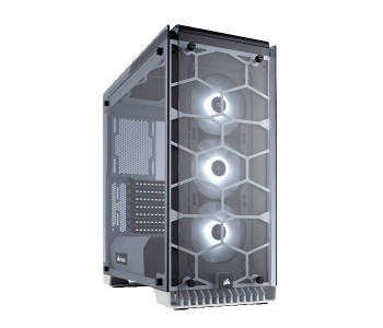 Corsair CC-9011110-WW Crystal Series 570X RGB ATX Mid-Tower Case - White in OMAN