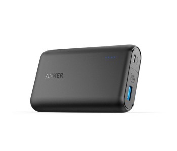 Anker A1266 Powercore 10000 MAh Quick Charger Power Bank Black in KSA