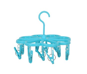 Drying Hanger Rack With 12 Clips 31406 in OMAN