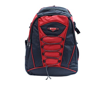 Para John PJSB6008A20 20-inch School Bag, Black & Red in KSA
