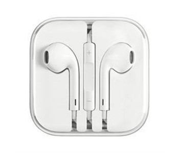 JZ 3.5mm Wired Apple Designed Headset With Mic - White in OMAN
