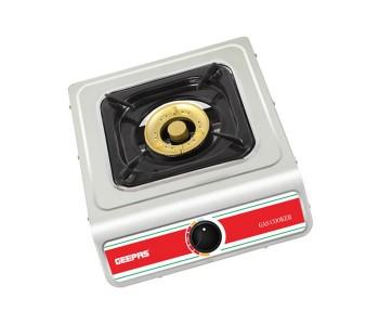 Express Delivery - Geepas GK681 Single Burner Stainless Steel Gas Stove - ID 14046