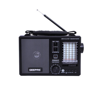 Geepas GR6842 Rechargeable 10 Band Radio in UAE