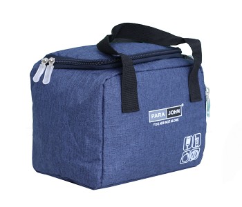 Express Delivery - Para John PJLHB9627 8.5-inch Lunch Bag - Navy Blue - ID 5130