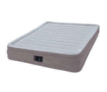 Intex ZX-67770 Inflatable Queen Size Dura Beam-Tech Mid Raised Airbed With Electric Pump in OMAN