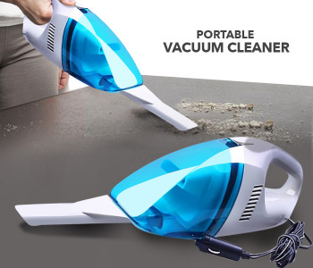 Portable Vacuum Cleaner VC5701 Blue And White in UAE