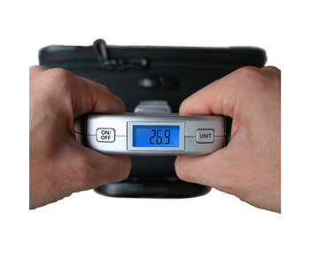 Taqdeer ESLS01 EatSmart Precision Voyager Digital Luggage Scale - Grey in UAE