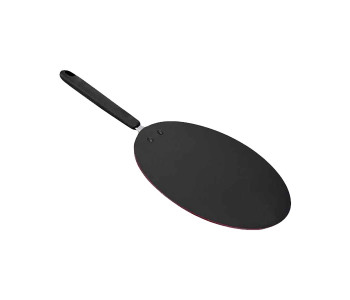 Royalford RF9554 28cm Non Stick Aluminum Tawa - Black in UAE