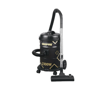 Geepas GVC2598 21 Litre Cast Iron Drum Vacuum Cleaner - Black in UAE