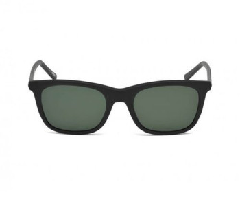 Mont Blanc MB 607S 02R Rectangle Black Frame & Black Mirrored Sunglasses For Men in OMAN