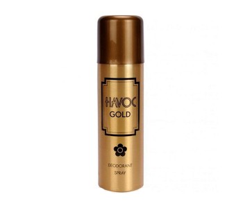 Havoc 200ml Gold Deodorant Body Spray for Men