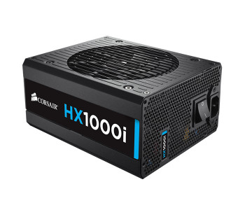 Corsair CP-9020074-UK HXi Series HX1000i High-Performance ATX 1000W 80 Plus Platinum Certified PSU - Black in OMAN