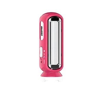 Geepas GFL4676 Rechargeable LED Torch With Emergency Lantern - Pink in UAE