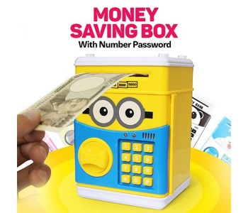 Express Delivery - Multi-Design Money Saving ATM Box with Number Password - ID 14968