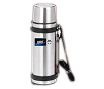 Express Delivery - Sanford SF1634SVF 1 Litre Stainless Steel Vacuum Flask - Silver - ID 26454