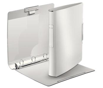 Express Delivery - Leitz 4245-00-04 4DR Ring Binder  Arctic White - ID 2414