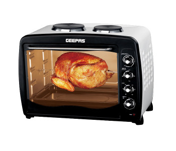 Geepas GO4452 60 Litre Electric Oven With Rotisserie in UAE