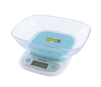 Royalford RF9515 Electronic Kitchen Scale - Blue & White in UAE