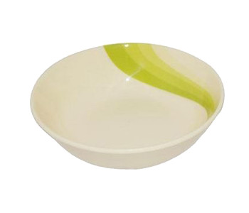 Royalford RF8084 7.5-inch Super Rays Serving Bowl - Ivory & Pista Green in UAE